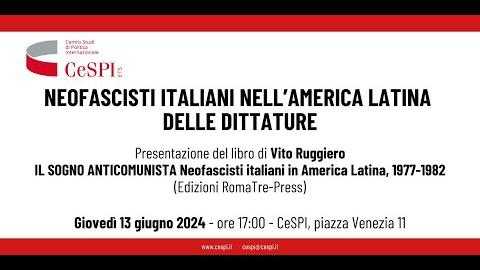 Embedded thumbnail for Neofascisti italiani nell’America latina delle dittature