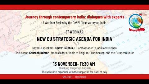 Embedded thumbnail for NEW EU STRATEGIC AGENDA  FOR INDIA