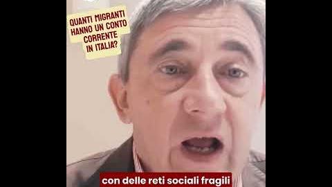 Embedded thumbnail for Quanti migranti hanno un conto corrente in Italia?