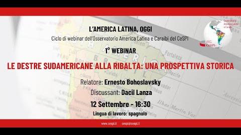 Embedded thumbnail for Le destre sudamericane alla ribalta: una prospettiva storica